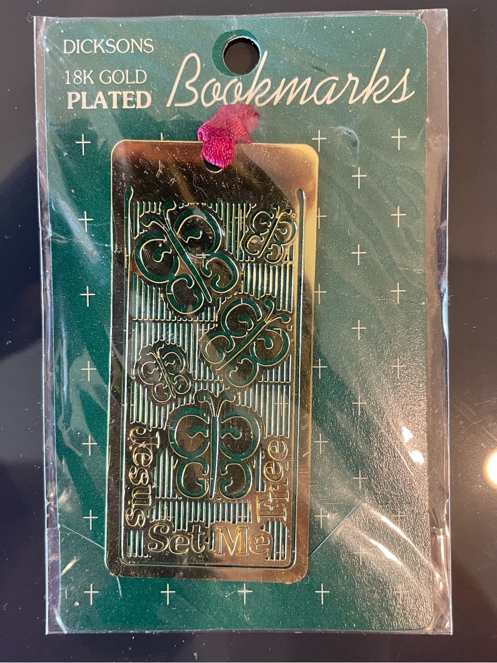 Dicksons 18K Gold Plated Bookmark